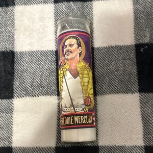 Freddie Mercury Decorative Candle